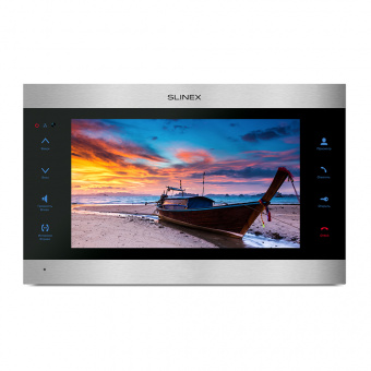 картинка Видеодомофон SLINEX SL-10IPTHD Silver+Black от магазина Охранных систем и видеонаблюдения