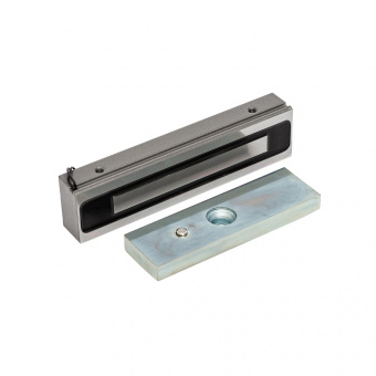 картинка Электромагнитный замок AccordTec «ML-200K Premium Grey с планкой» от магазина Охранных систем и видеонаблюдения