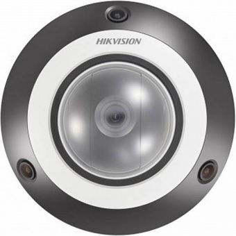 картинка Панорамная IP-камера Hikvision DS-2PT3326IZ-DE3 с 3 сенсорами, PTZ-модулем ×4, ИК-подсветкой от магазина Охранных систем и видеонаблюдения
