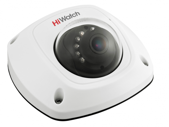 картинка HiWatch DS-T251(6mm) Видеокамера TVI купольная от магазина Охранных систем и видеонаблюдения