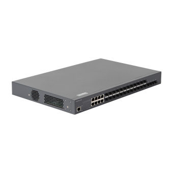 картинка Управляемый коммутатор l2++ stack NIKOMAX GL-SW-G201-28SC от магазина Охранных систем и видеонаблюдения