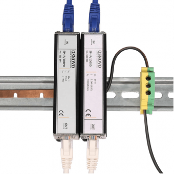 картинка Устройство грозозащиты Osnovo SP-IP/1000PD от магазина Охранных систем и видеонаблюдения