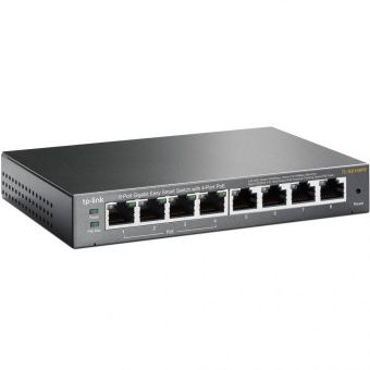 картинка Управляемый Smart PoE-коммутатор TP-Link TL-SG108PE Gigabit Ethernet от магазина Охранных систем и видеонаблюдения