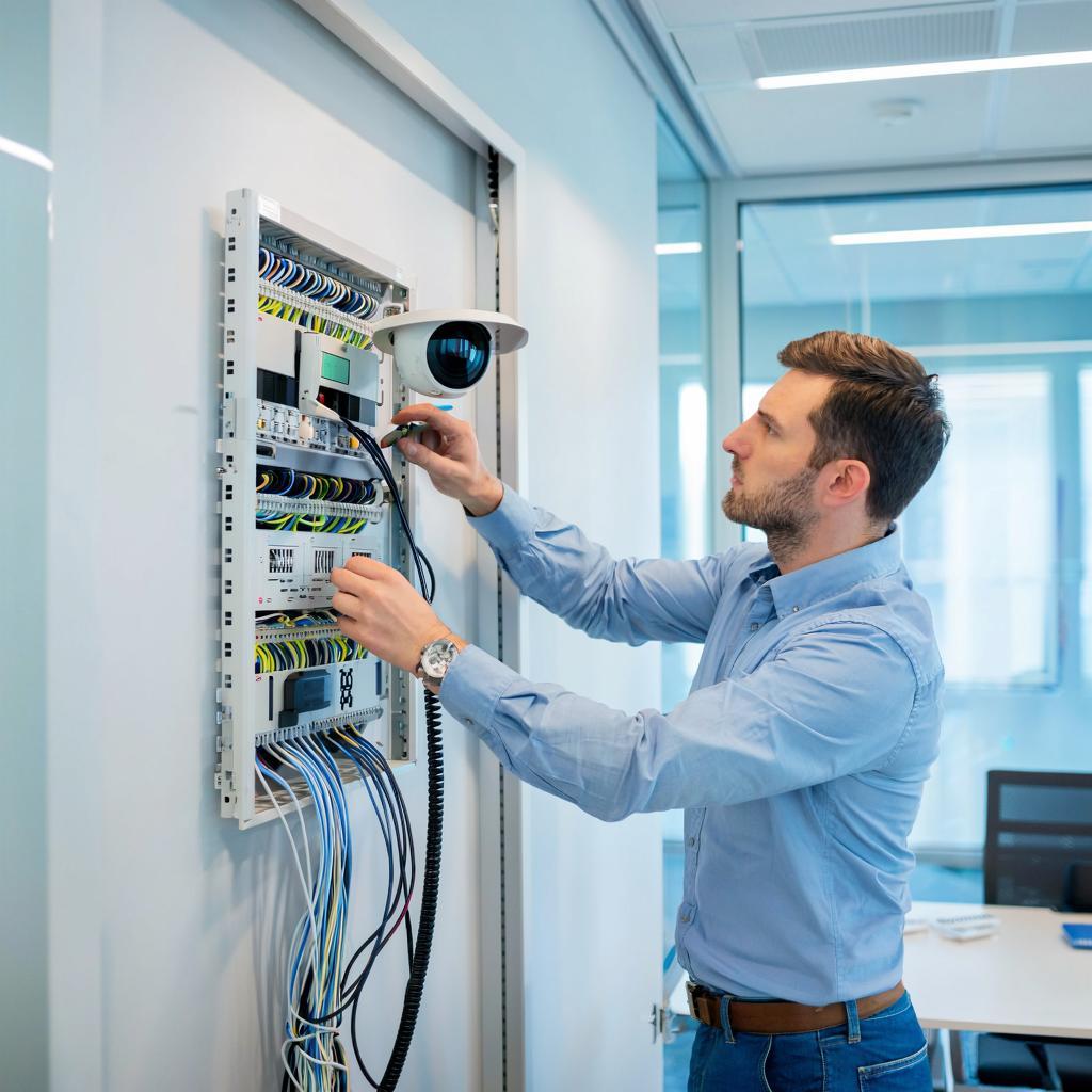 Подключение домофона и установка видеонаблюдения вместе: лучшие практики