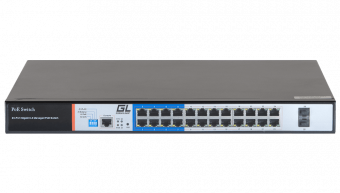 картинка РоЕ-коммутатор Gigalink GL-SW-G205-24P от магазина Охранных систем и видеонаблюдения