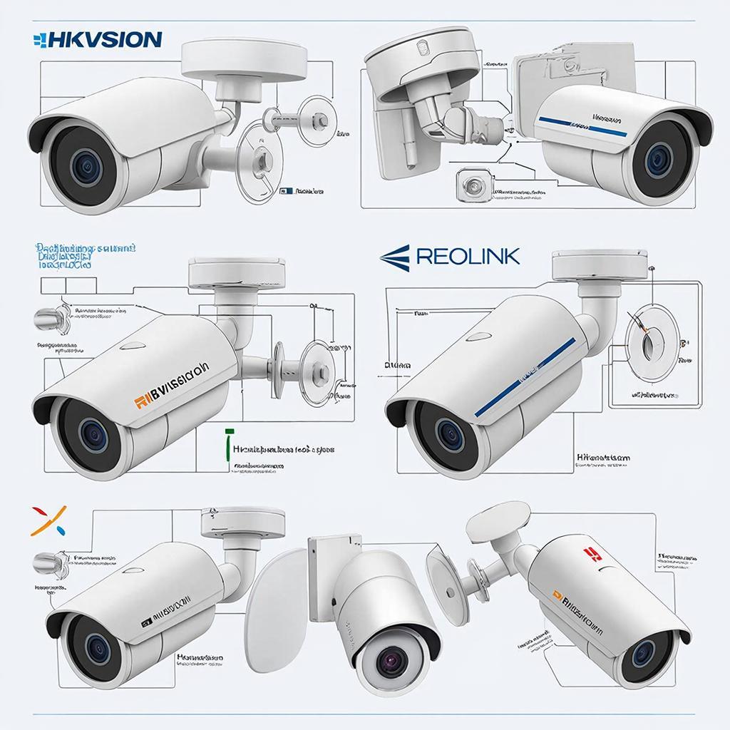 Готовые комплекты Hikvision, Dahua, Reolink: сравнение популярных брендов