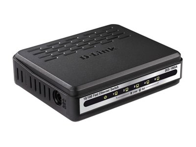 картинка D-Link DES-1005A/C1B коммутатор от магазина Охранных систем и видеонаблюдения