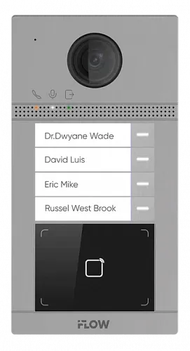 картинка IP вызывная панель F-VI-1406ISMCWE1 от магазина Охранных систем и видеонаблюдения