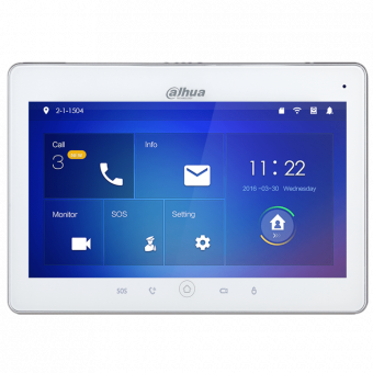 картинка Абонентский монитор Dahua VTH5241DW для видеодомофона от магазина Охранных систем и видеонаблюдения
