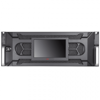 картинка IP-видеорегистратор Hikvision iDS-9632NXI-I8/4F с 4 SATA, 1 eSATA, аналитикой от магазина Охранных систем и видеонаблюдения