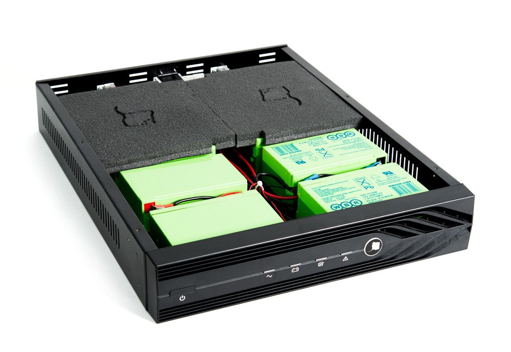 картинка БАСТИОН SKAT BC 72/9 RACK блок батарейный в корпусе 19" 2U, 72В, емкость 9Ач, 6АКБх9Ач от магазина Охранных систем и видеонаблюдения
