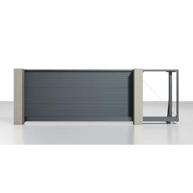 картинка Откатные ворота ALUTECH Prestige 5 метров от магазина Охранных систем и видеонаблюдения