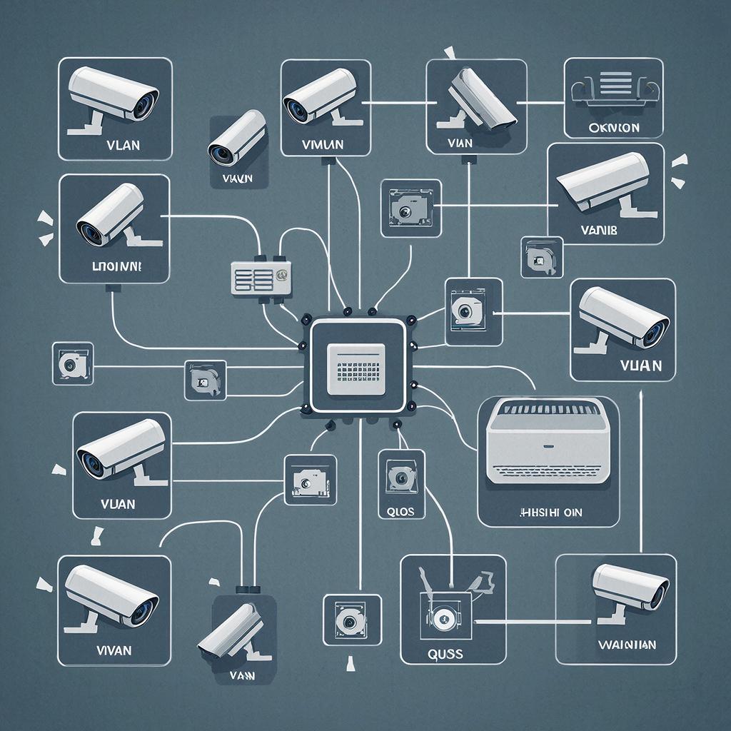 Планирование CCTV‑сети для улицы: сегментация, VLAN и QoS для видео