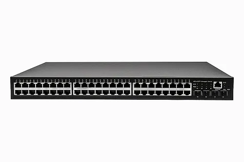 картинка NS-SW-48G4G-L Управляемый (L2+) коммутатор Gigabit Ethernet на 48 RJ45 + 4 x GE SFP порта. от магазина Охранных систем и видеонаблюдения