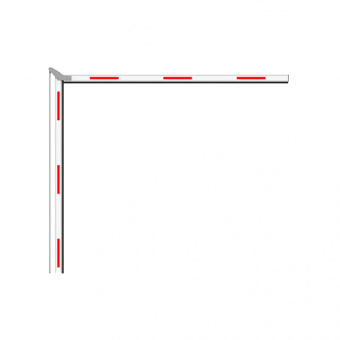 картинка Стрела шлагбаума Hikvision DS-TMG002-5 (2+2m)/TMG511 от магазина Охранных систем и видеонаблюдения