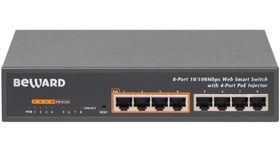 картинка PoE-коммутатор STW-8P4 от магазина Охранных систем и видеонаблюдения