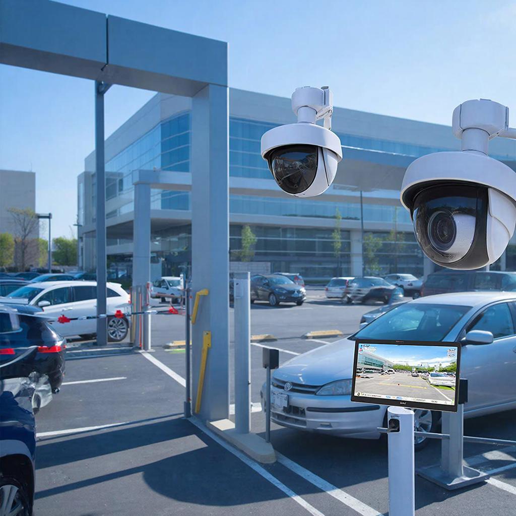 Комплект IP камер со встроенной аналитикой парковки