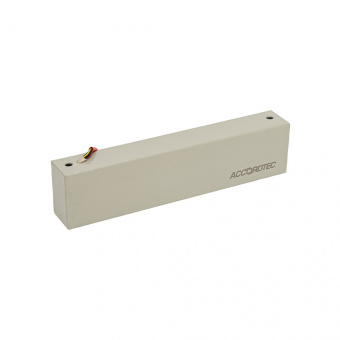 картинка Электромагнитный замок AccordTec «ML-350N K-2 с уголком, серый» от магазина Охранных систем и видеонаблюдения