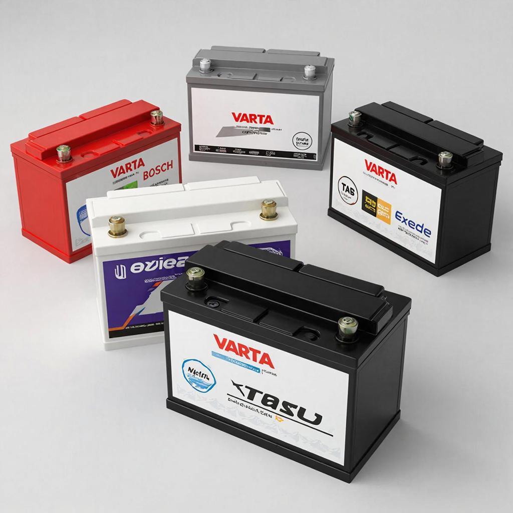 Сравнение популярных брендов АКБ: Varta, Bosch, Exide, TAB, Mutlu