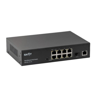картинка Неуправляемый poe коммутатор СКАТ 4074 SKAT PoE-8G-1G-1S от магазина Охранных систем и видеонаблюдения
