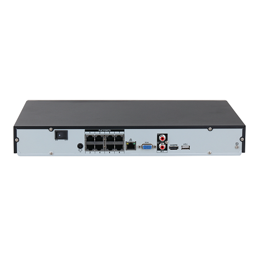 картинка DHI-NVR2208-8P-I2 8-канальный IP-видеорегистратор (NVR) с поддержкой PoE от магазина Охранных систем и видеонаблюдения