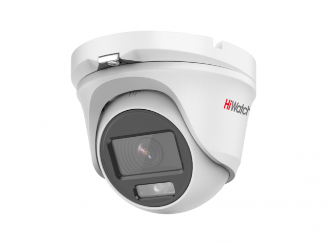 картинка HiWatch DS-T503L купольная камера 3K с поддержкой аудиосвязи и технологией ColorVu от магазина Охранных систем и видеонаблюдения