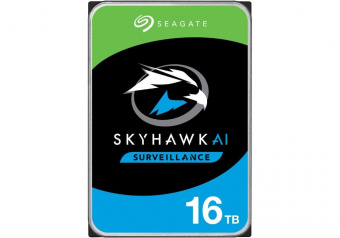 картинка 3.5" HDD 16 Тбайт Seagate SkyHawk AI ST16000VE002 от магазина Охранных систем и видеонаблюдения