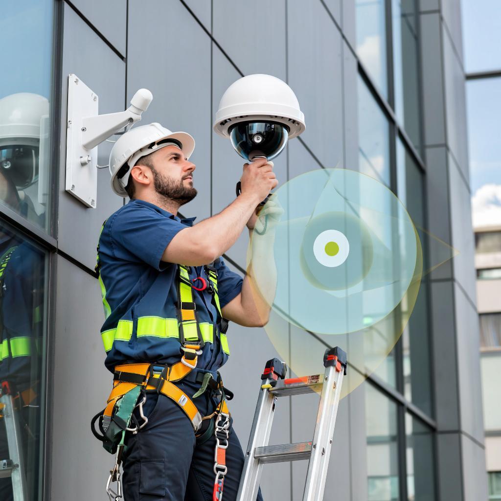 Как правильно установить купольную камеру на фасад: высота, угол и крепление