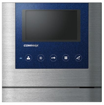 картинка Абонентский монитор Commax CDV-43M/VZ Metalo blue от магазина Охранных систем и видеонаблюдения
