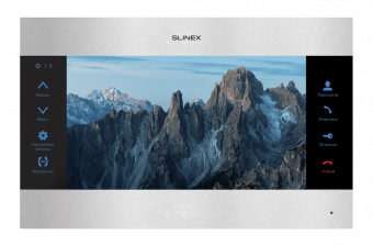 картинка Абонентский монитор Slinex SL-10MHD Silver+Black от магазина Охранных систем и видеонаблюдения