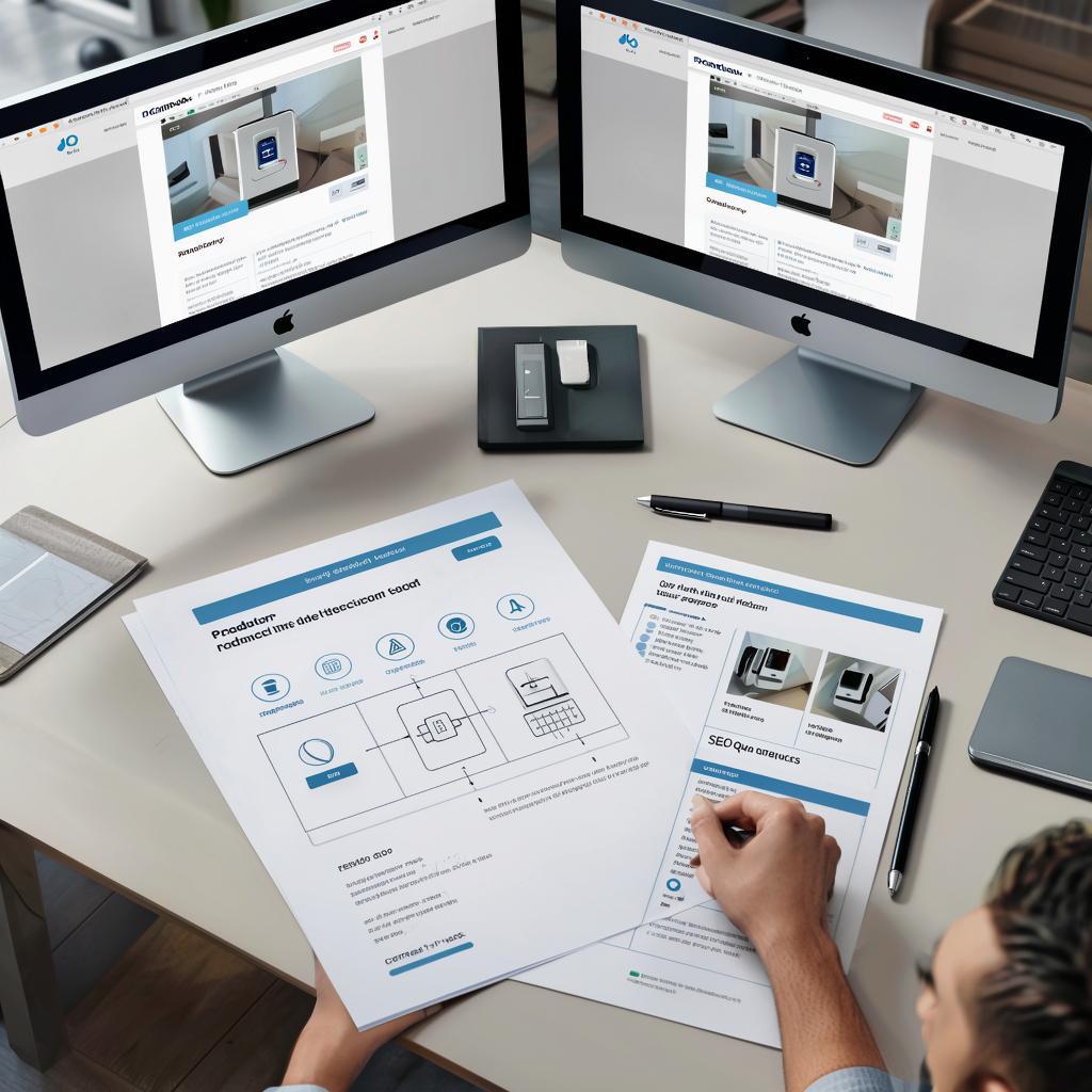 Оптимизация SEO страницы товара: карточка видеодомофона Commax