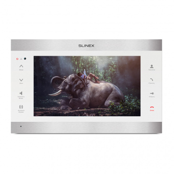 картинка Видеодомофон SLINEX SL-10IPTHD Silver+White от магазина Охранных систем и видеонаблюдения
