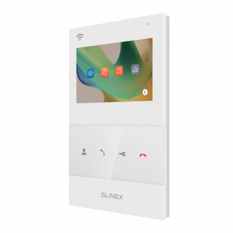 картинка Видеодомофон SLINEX SQ-04N Cloud White от магазина Охранных систем и видеонаблюдения