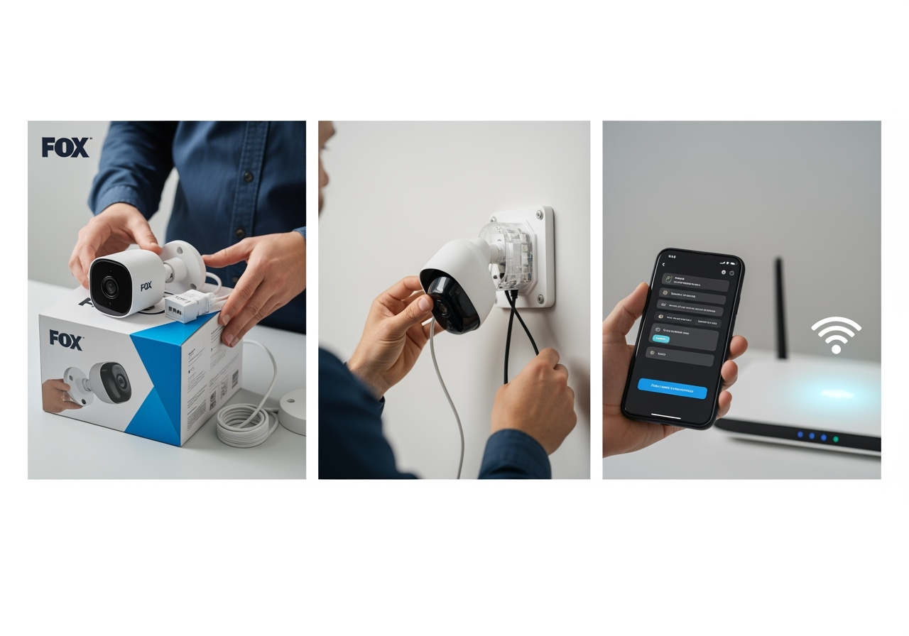 Настройка Wi‑Fi камер FOX шаг за шагом: инструкция для новичков