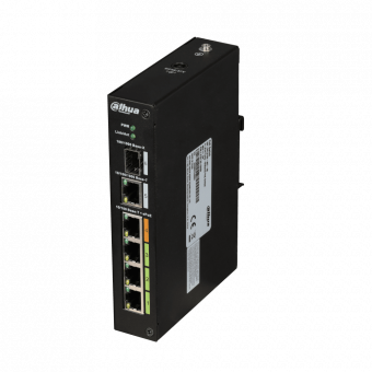 картинка ePoE-коммутатор Dahua DH-PFL2106-4ET-96 от магазина Охранных систем и видеонаблюдения