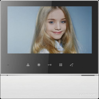 картинка Абонентский монитор Commax CDV-70H2/XL silver black smog от магазина Охранных систем и видеонаблюдения