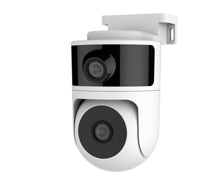 картинка Fox FX-C6SDE (Сплюшка) Уличная 6Мп (две кам. 3+3Мп) поворотная WIFI камера встроенный динамик и микр от магазина Охранных систем и видеонаблюдения