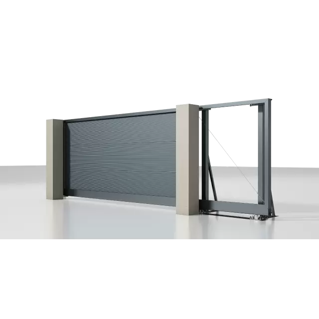 картинка Откатные ворота ALUTECH Prestige 5 метров от магазина Охранных систем и видеонаблюдения