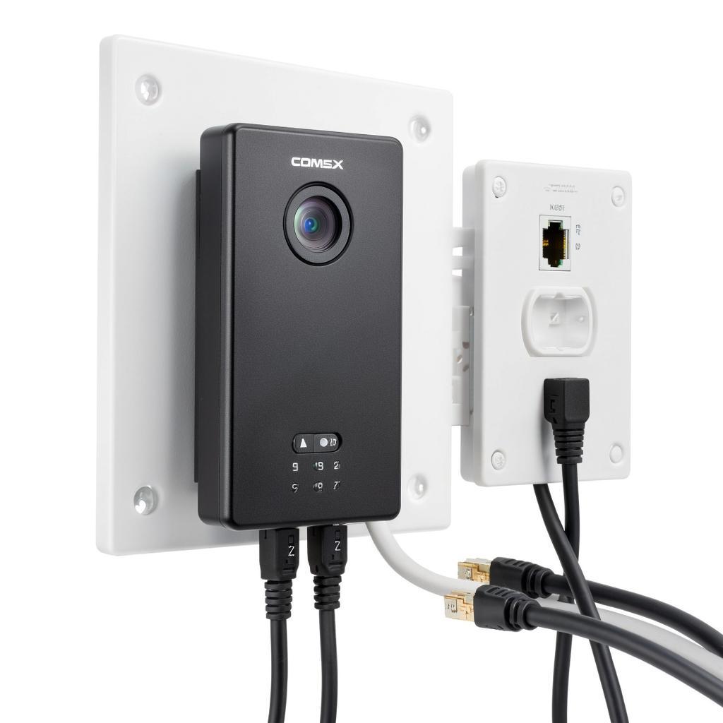PoE и SIP видеодомофоны Commax: интеграция в IP-систему безопасности