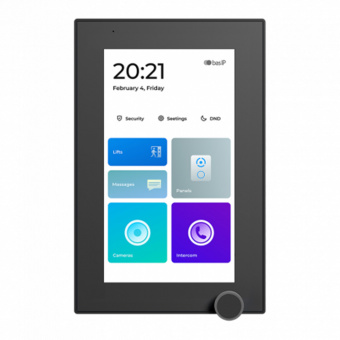 картинка Абонентский монитор BAS-IP AZ-07LL Black от магазина Охранных систем и видеонаблюдения