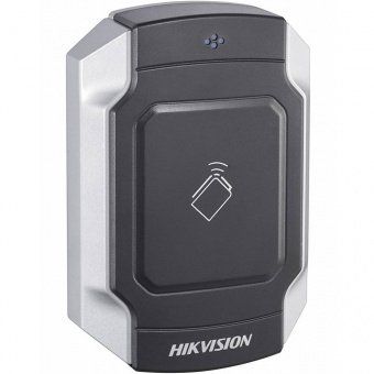 картинка Уличный вандалостойкий считыватель Mifare карт Hikvision DS-K1104M от магазина Охранных систем и видеонаблюдения