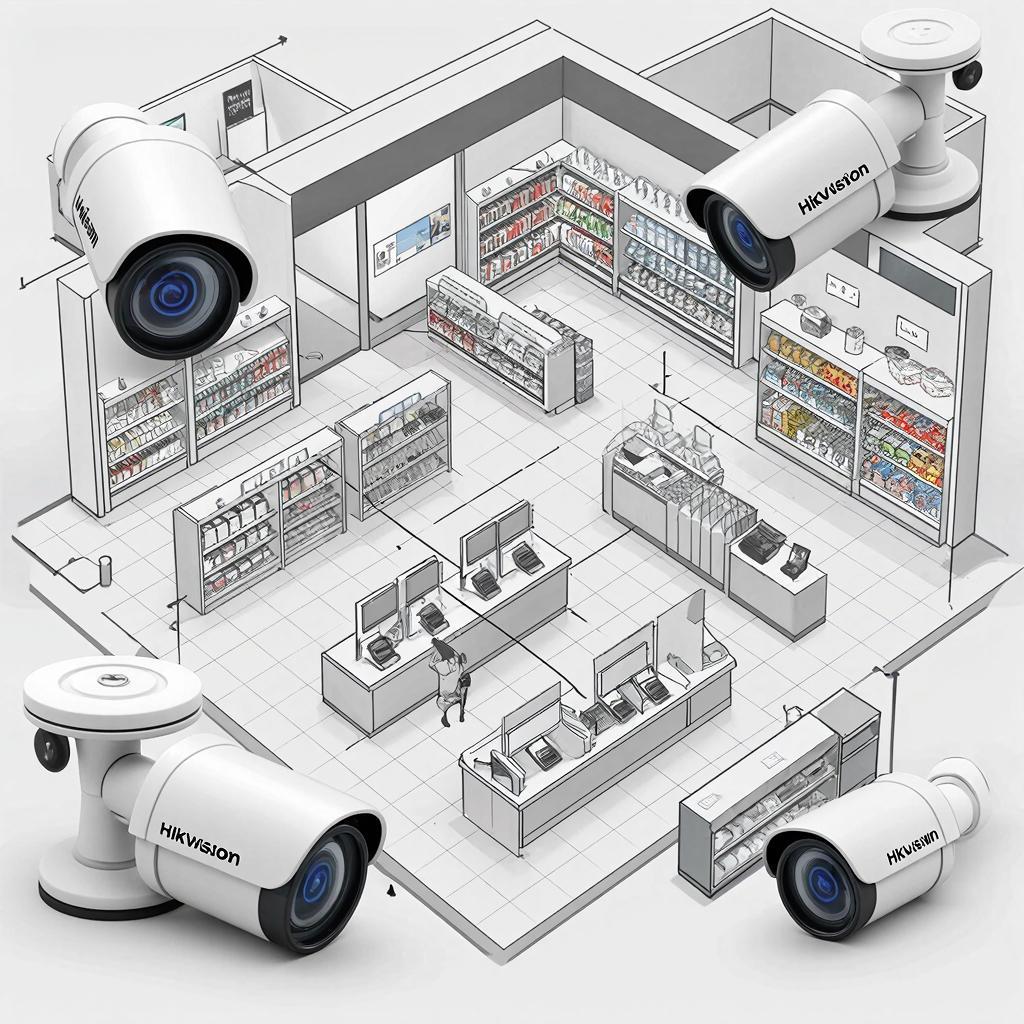 Камеры Hikvision для магазина: оптимальные точки размещения и примеры случаев
