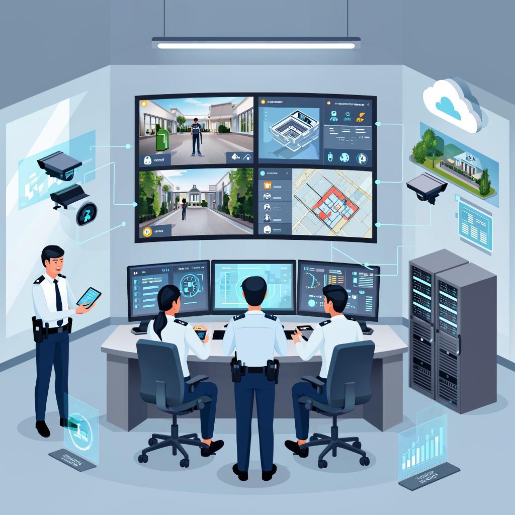Удаленное видеонаблюдение для частных охранных компаний: функционал