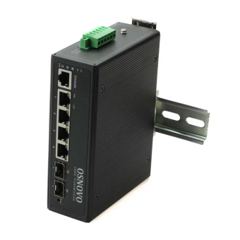 картинка Промышленный управляемый (уровень L2+) PoE-коммутатор Gigabit Ethernet Osnovo SW-80402-IL(port 90W,360W) от магазина Охранных систем и видеонаблюдения
