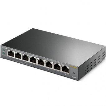 картинка Управляемый Smart PoE-коммутатор TP-Link TL-SG108PE Gigabit Ethernet от магазина Охранных систем и видеонаблюдения