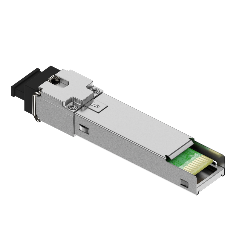 картинка 100BASE-BX20-D-I SFP промышленный модуль 1550/1310нм 20км от магазина Охранных систем и видеонаблюдения