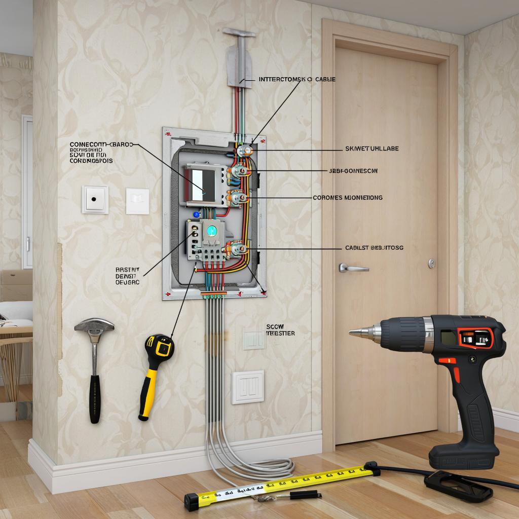 Как подключить вызывной домофон к домофонному подъезду: схемы и советы