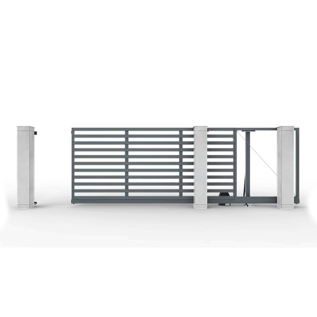 картинка Автоматические откатные ворота Prestige 4 на 2 метра с приводом RTO-500 цвета RAL 7016M от магазина Охранных систем и видеонаблюдения