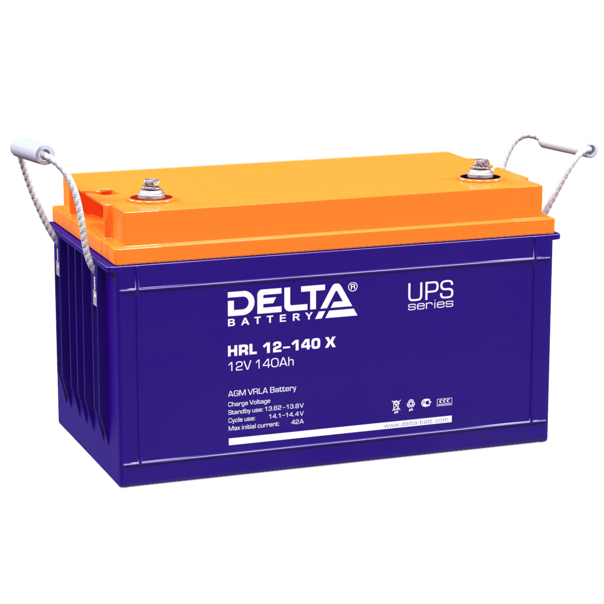 картинка Батареи DELTA HRL 12-140 X от магазина Охранных систем и видеонаблюдения
