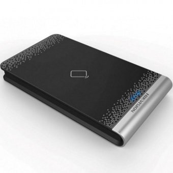 картинка Настольный считыватель Mifare, EM-Marine, CPU, ID карт Hikvision DS-K1F100-D8E от магазина Охранных систем и видеонаблюдения